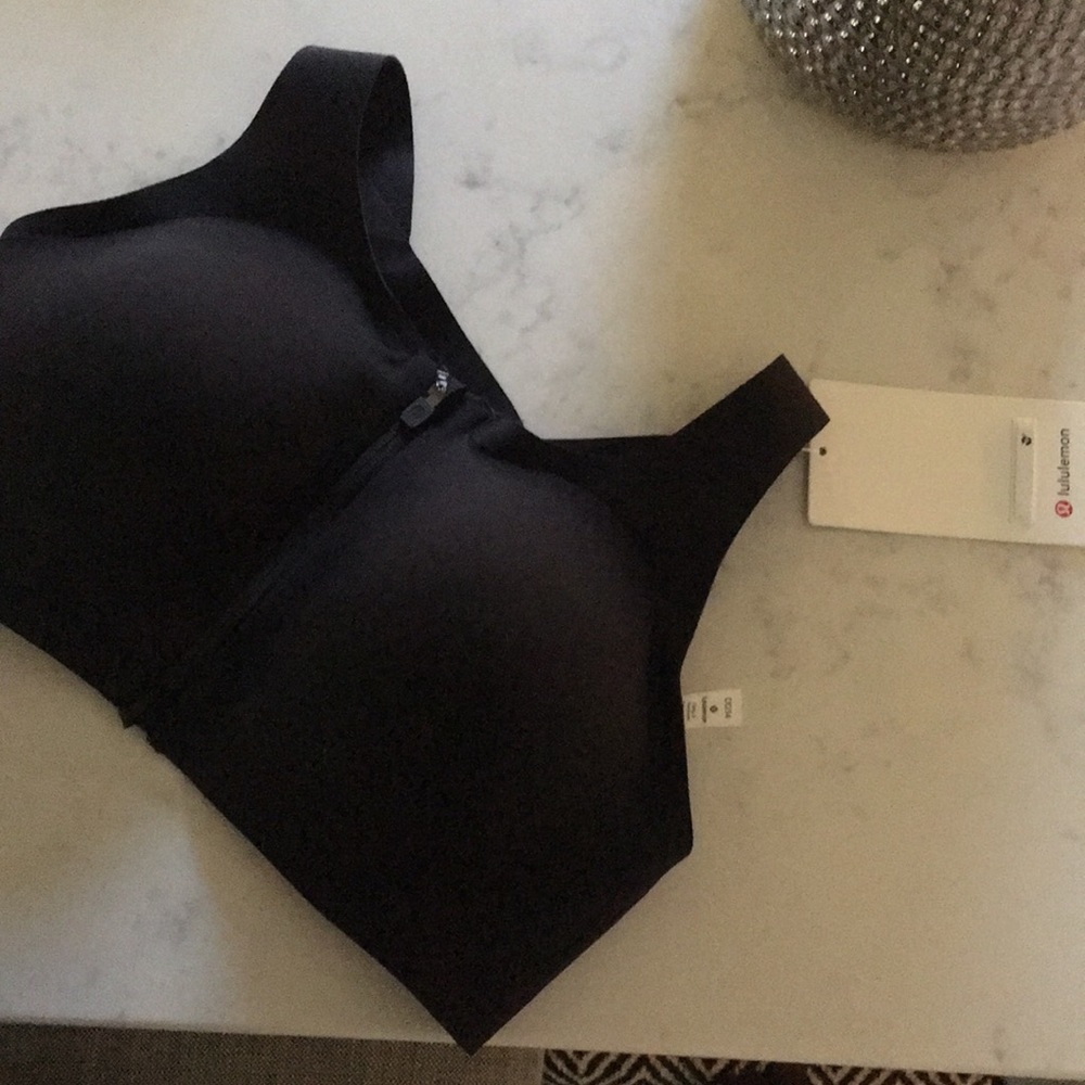 Lululemon Enlite Sports Bra Zip Front 34 DD